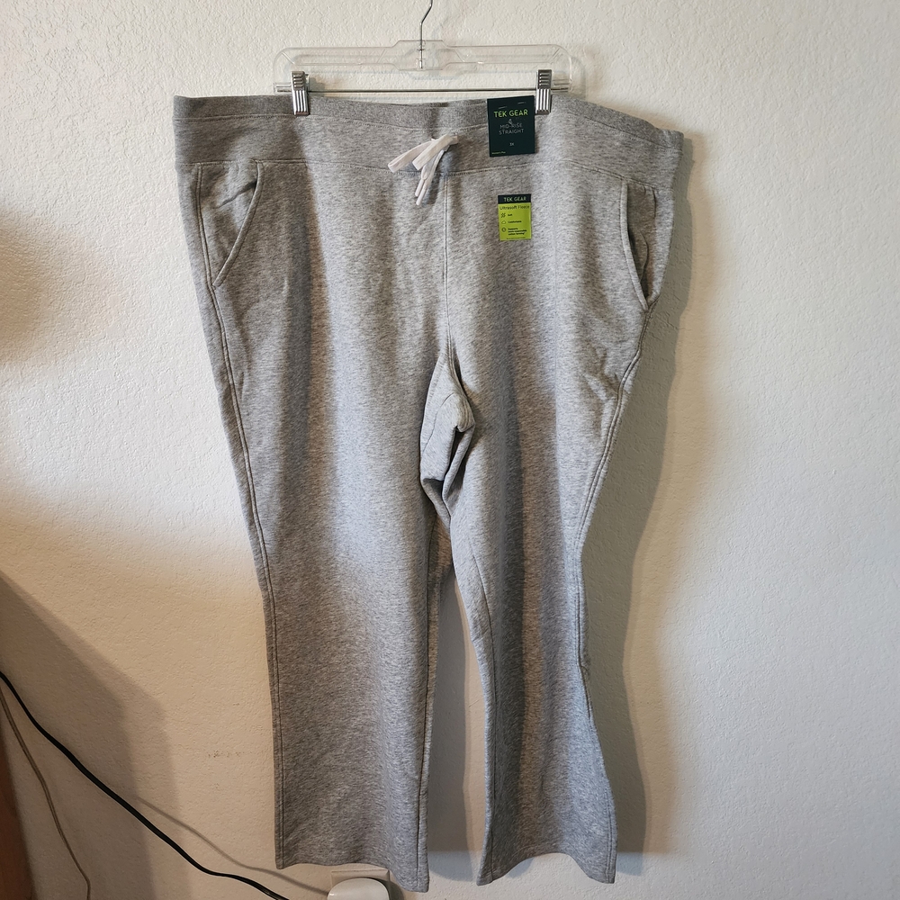 Tek Gear Light Gray Fleece Pants